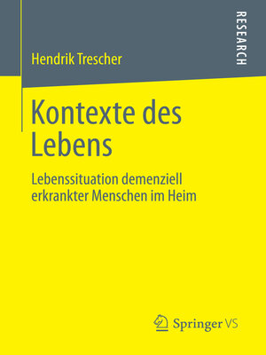 cover image of Kontexte des Lebens